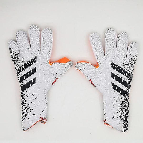 Fodboldmålmandshandsker Fingerbeskyttelse V White 9