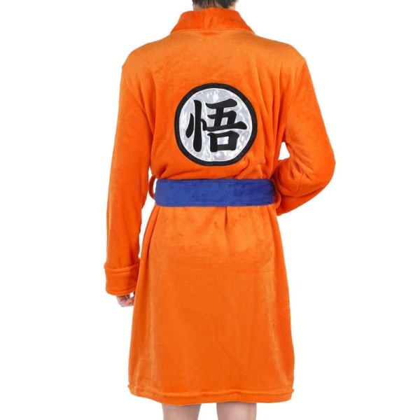 Cosplay morgenkåbe Pyjamas Vinter Hold varmen Blød morgenkåbe -1 orange large