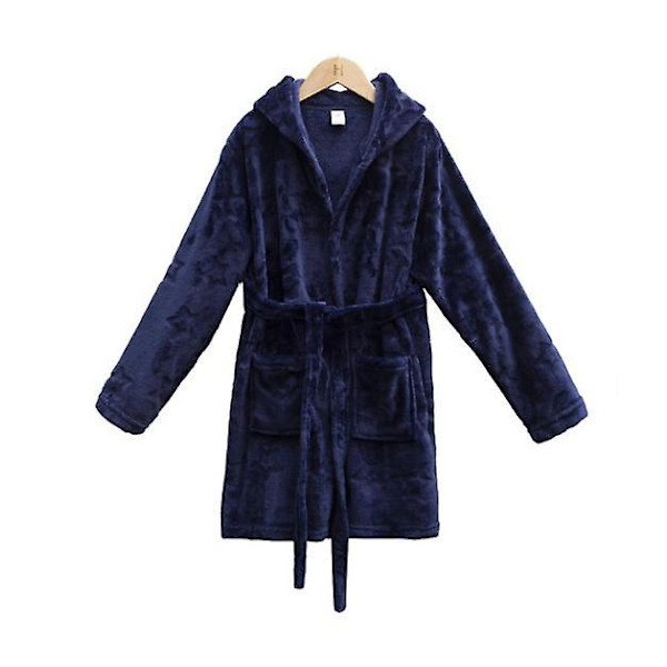 Barn Små Gutter Jenter Hette Morgenkåpe Småbarn Pyjamas W 110cm