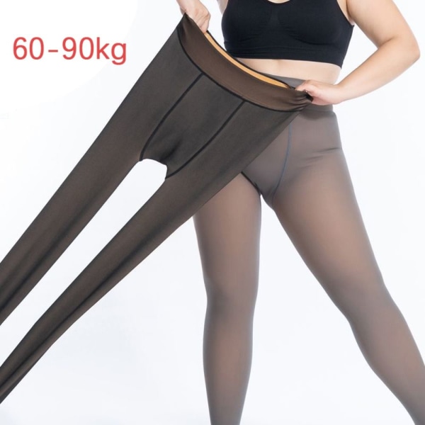 Varme Tights Sokker. GRÅ-HALVFOT y Grey-half foot