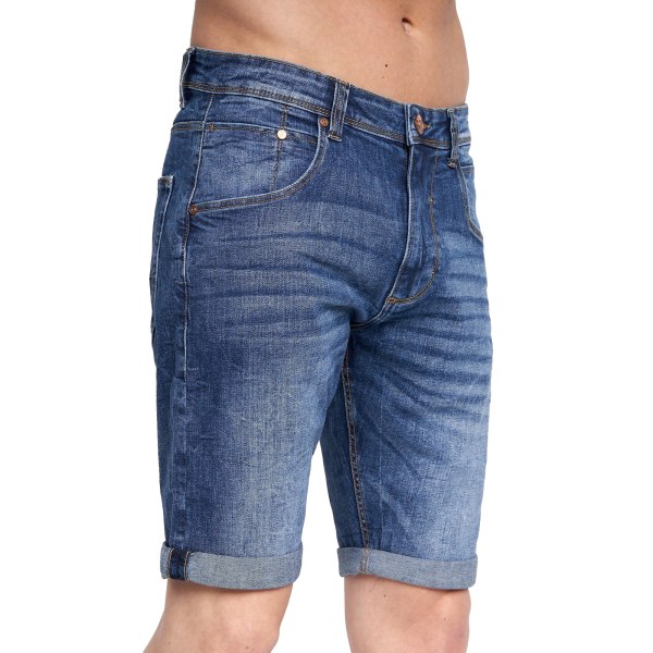 Duck and Cover Herr Musstone Denim Shorts Z X Mid Wash 32R