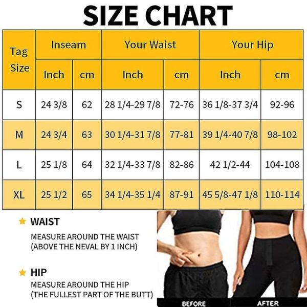 Svett Bastu Waist trainer Body Shaper Viktminskning Slimming Byxor Shapewear Black-Blue M