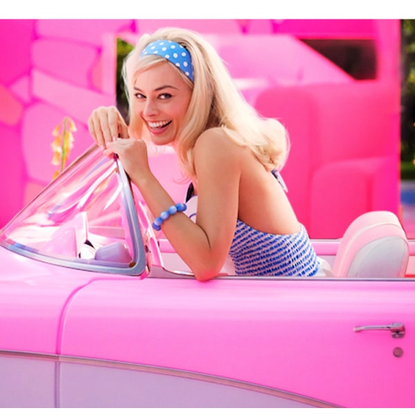 Barbie vintage dukke stribet kærlighedskjole kostume til kvinder XS