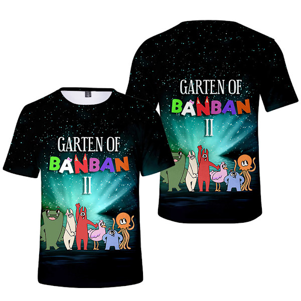 Tecknad Tshirt för pojkar och flickor Garten Banban Tshirt Sport vY A 140cm