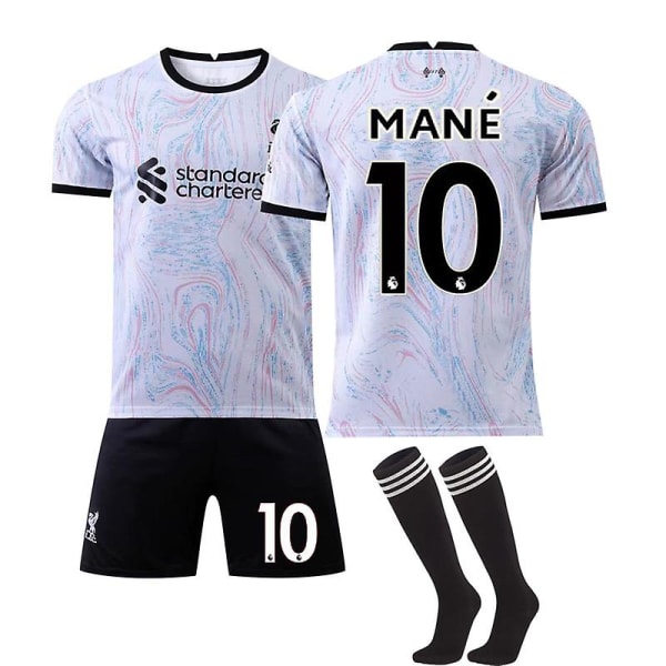 22/23 Liverpool Away Salah Mane Football Shirt -harjoituspaita C 28 MANE NO.10