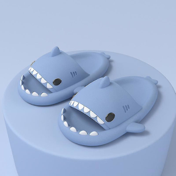 Shark Slippers Summer Aikuisten Pariskunta Vanhempien ja Lapsien Lasten Tohvelit W 38 39