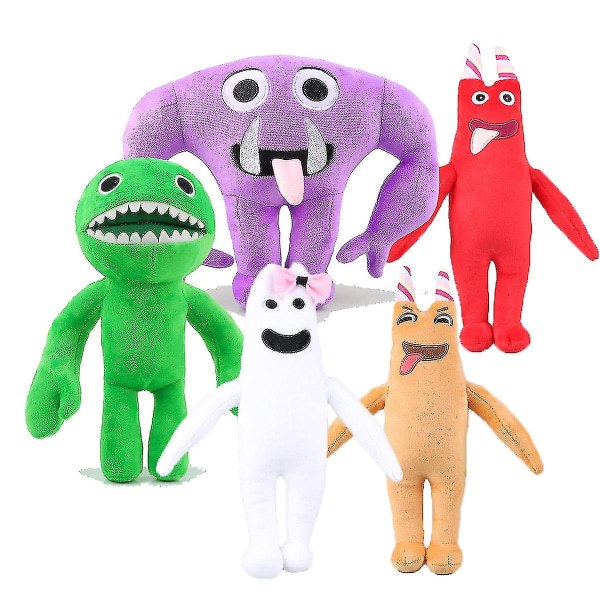 Garten Of Banban pehmolelu täytetty eläinnukke Jumbo Josh Game Fans -synttärilahja lapsille V1 Red