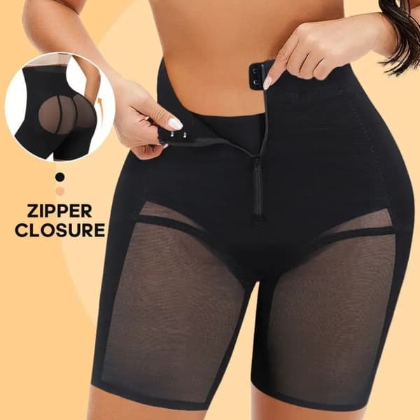 Shapewear truser for kvinner SVART y Black XXL