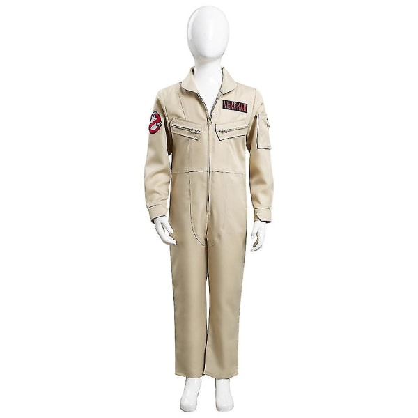 Nye Kids Ghostbusters Cosplay Costume Jumpsuit antrekk Halloween Carnival Suit Z XL