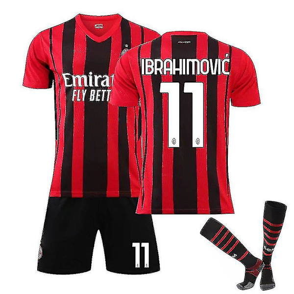 Jalkapallopaita nro 11 Ibrahimovic Jalkapallopaita puku aikuisten paita CNMR Z Kids 28(150-160CM)
