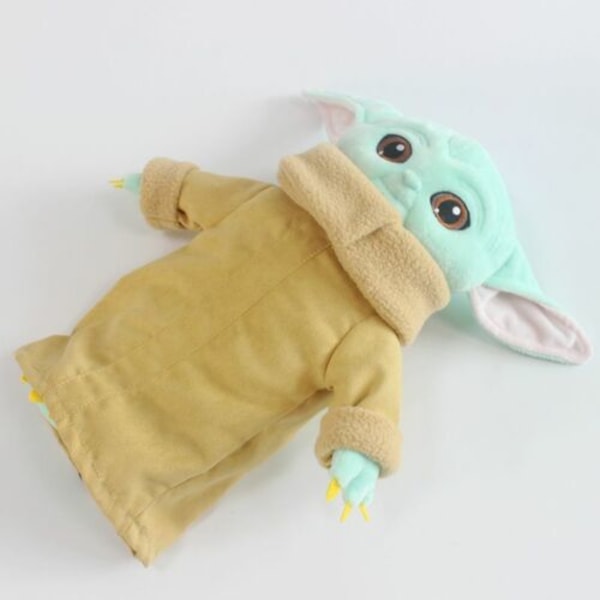 30cm Baby Yoda Plyschleksaksmästare The Mandalorian Force Stuffed Doll Present för present W