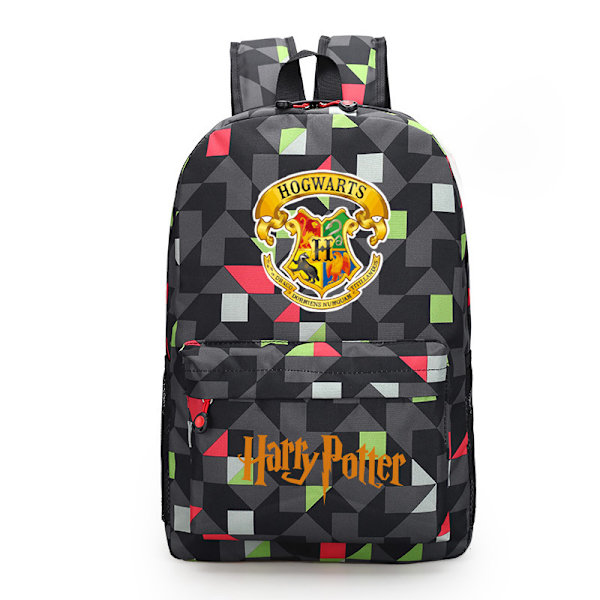 Harry Potter skolväskor runt ryggsäck rese datorväska -1 diamond red