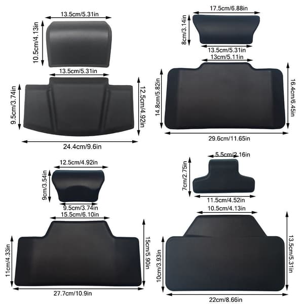 Motorcykel Ryglæn Bageste Top Case Pude 2 2 2