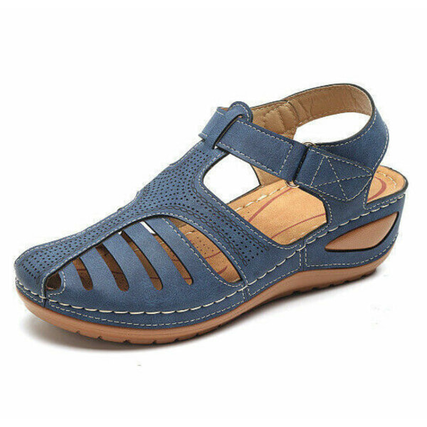 Naisten ortopediset sandaalit, suljetut kesätossut. brown tag size 37=uk 4