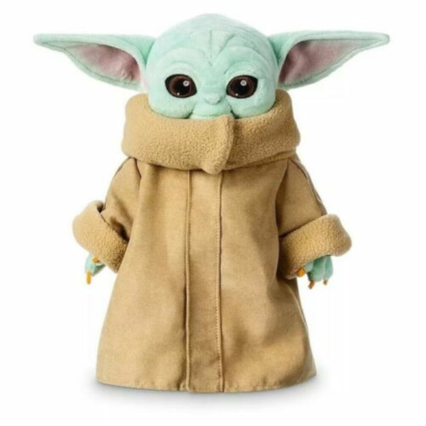 30cm Baby Yoda Plyschleksaksmästare The Mandalorian Force Stuffed Doll Present för present W