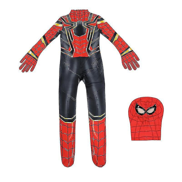 Flash# Spider-man Bodysuit Suit Myers Cos Suit Expedition Animasjon Cosplay kostyme for barn Z X Style 1 160