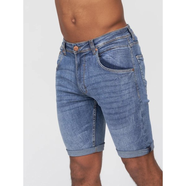 Duck and Cover Musstone denimshorts til mænd Z X Mid Wash 34R