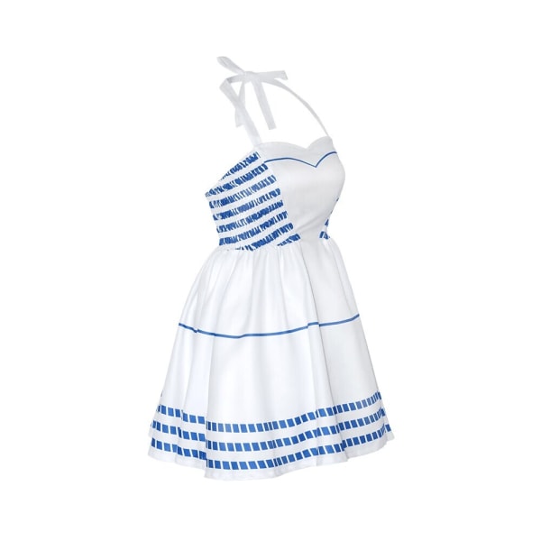 Barbie Vintage Doll Striped Love Dress-kostyme for kvinner S