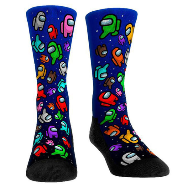 Among us Custom Pattern Cosplay Strumpor Herr Dam Julklapp W Grey