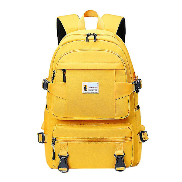 Matkareppu USB-latausportilla W Yellow