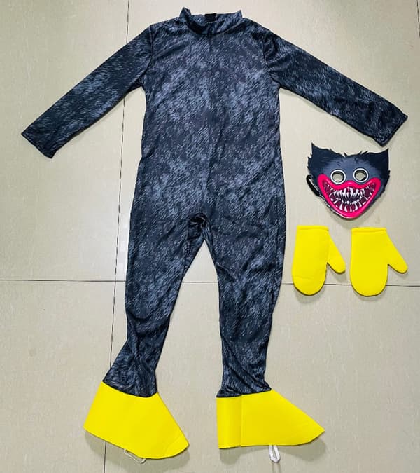 Børne tegneseriespil Cosplay fest kostume black L