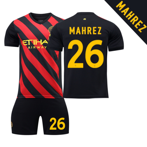 22 Champions League Manchester NR. 26 Mahrez skjorte Z X 22(130135cm)