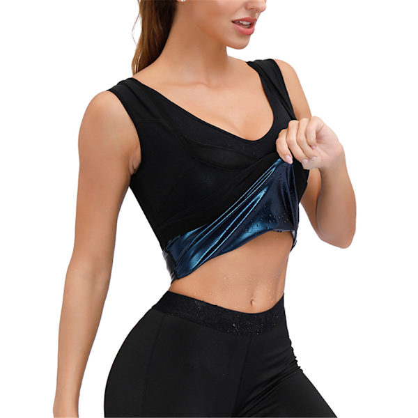 Sweat Sauna Vest Body Shapers Väst KVINNOR SM y Women