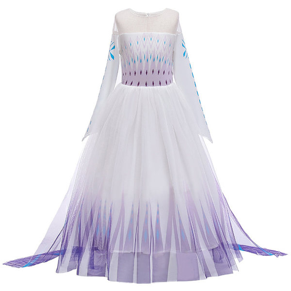 Elsa Prinsessan Puku Frozen Elsa Mekko cm Vaaleansininen Light Blue 110