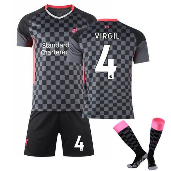 Fotballsett Fotballskjorte Treningsskjorte Virgil V7 kids 24(130-140cm)