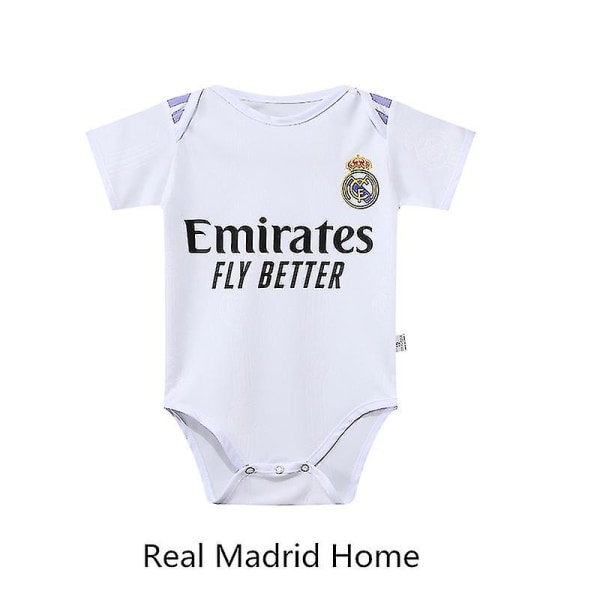 22-23 Baby fotballdrakt Real Madrid Arsenal C M(72-85cm) Real Madrid Home