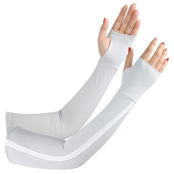 Ice Sleeve Armskydd Ice Arm Sleeves GRÅ y Grey