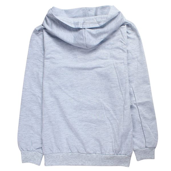 Among us tecknade spel print pojke Tröja barn Casual hoodies Z X grey 140cm