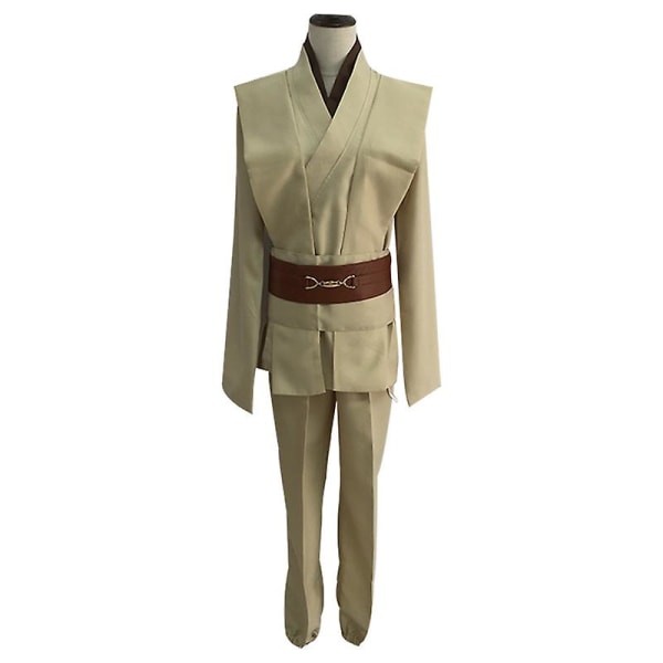 Plus Size Star Wars Jedi-kostymer - Anakin Replica för män och kvinnor | Cosplay Party Outfit | Kläder med filmtema Black and Brown 36