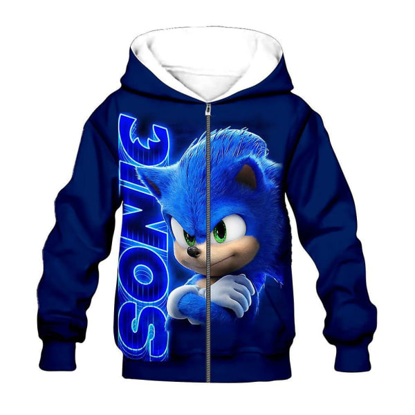 Sonic Game Sweater 3d Anime Cosplay Kids Sweater-a W M