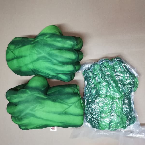 Marvel Figure Boksehandsker Spiderman Superhero Cosplay Handsker W Hulk B left hand