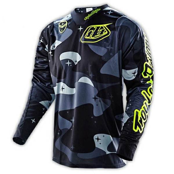 Herr Ktm Mountain Downhill Jersey Herr Outdoor Cykelkläder Långärmad motorcykeltröja vY Purple S