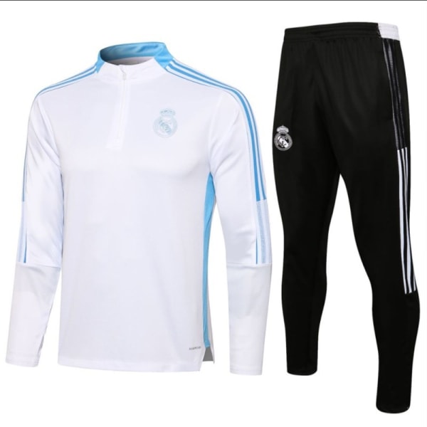 Langermet fotballskjorte porter Kit Real Madrid sportsskjorte C S