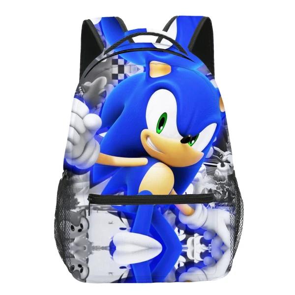 Sonic the Hedgehog Rygsæk - Taske til børn. blue