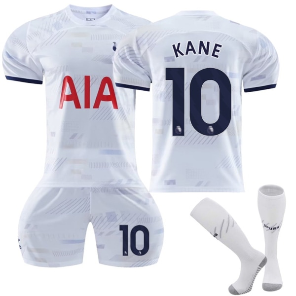 23-24 Tottenham Hotspur hjemme fodboldtrøje til børn F.C. nr. 10 KANE yz 10-11 years