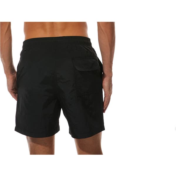 Badetøy for menn Quick Dry strandshorts med lommer. Black