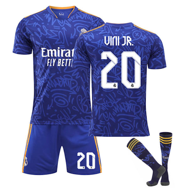 Lapset / Aikuiset 21 22 World Cup Real Madridin jalkapallopaita C UINI JR-20 20#