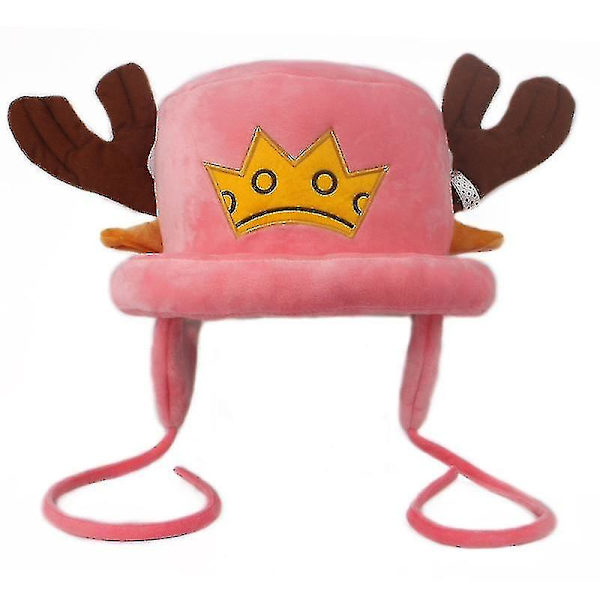 Anime Kawaii Plyschleksaker Cosplay Tony Chopper Bomullsmössa Varm cap för kostym Vuxen Unisex Accessoarer Presenter 8
