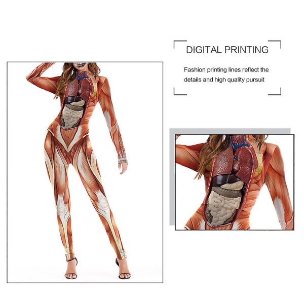 Bodysuit för kvinnor Cosplay Festkostymer Z L