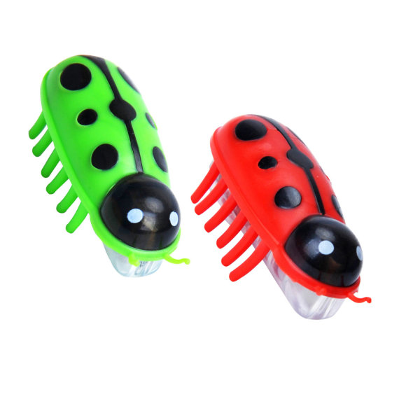 2 stk Mini Beetle Electric Insect Cat Bug Vibration Pet W