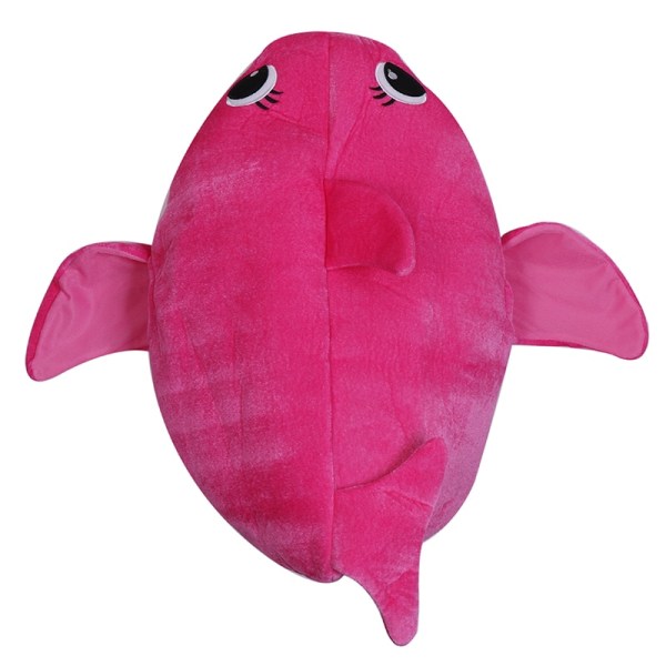 Haj kostym för barn Halloween Cosplay kostym blue - red 100cm