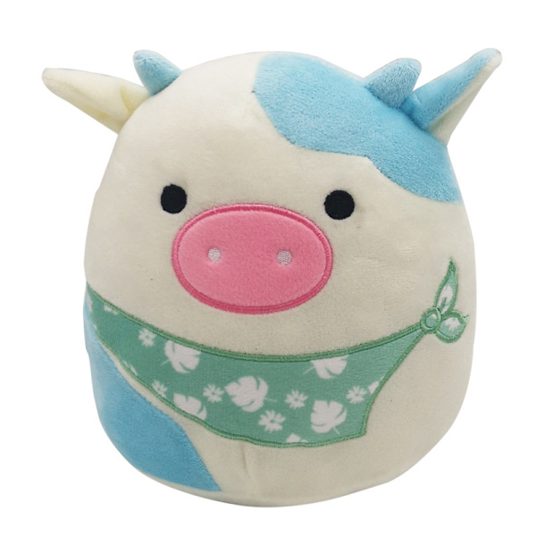 Squishmallow Connor The Cow Pehmolelu Pehmeä eläinsarjakuvatyyny. 9