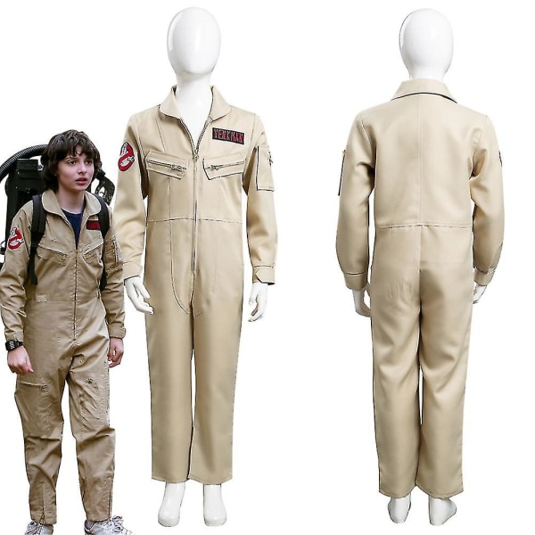 Nye Kids Ghostbusters Cosplay Costume Jumpsuit antrekk Halloween Carnival Suit Z L