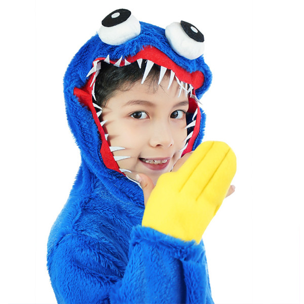 Kids Poppy Playtime Huggy Wuggy Cosplay Cosplay-asu vY blue XL