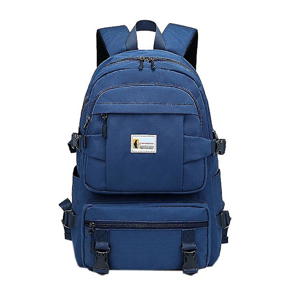 Matkareppu USB-latausportilla W Navy Blue