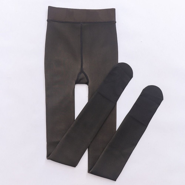 Varme Tights Sokker SVART HELFOT y Black-full foot